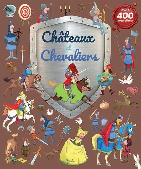 400 châteaux et chevalier stickers