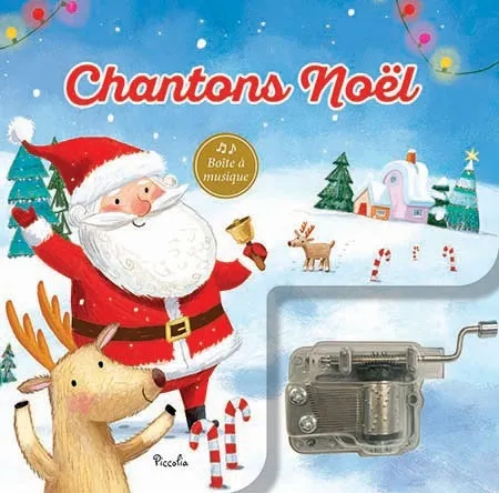Cartonné musical chantons Noël