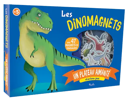 Coffret dino aimants