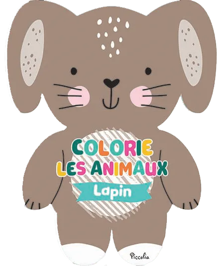 Colour animals bunny