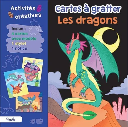 Cartes à gratter dragons