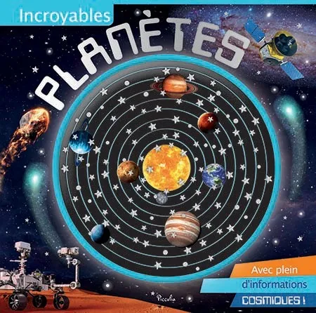 Livre globe planètes