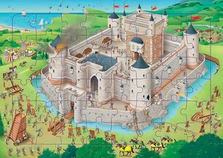 Puzzles 48p château